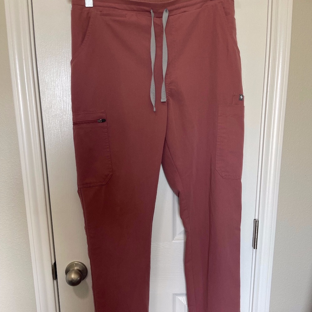 Mauve Figs Scrub Pants